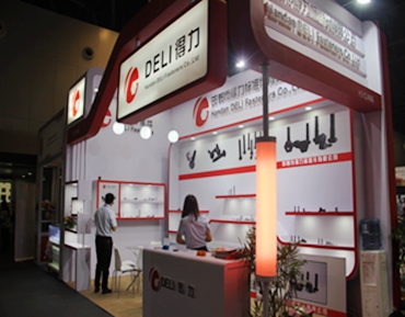 邯鄲市得力標(biāo)準(zhǔn)件有限公司2017.6.20-22上海國際緊固件專業(yè)展會(huì)參會(huì)現(xiàn)場(chǎng)